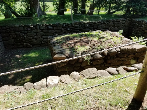Foundation of the homestead